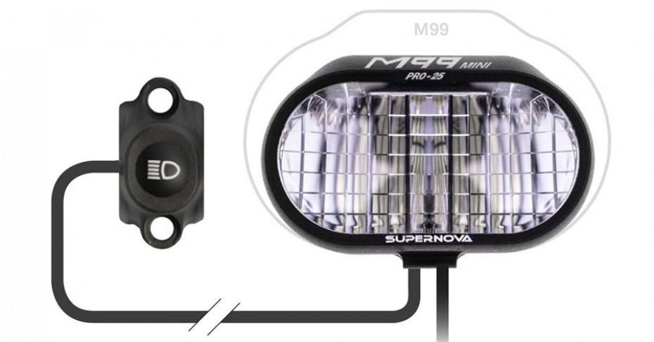 Supernova M99 Mini – светлината за електрически планински велосипеди